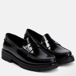 Saint Laurent
Le Loafer Monogram Leather Penny